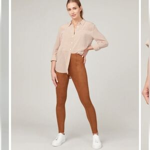 Spanx Faux Suede Leggings